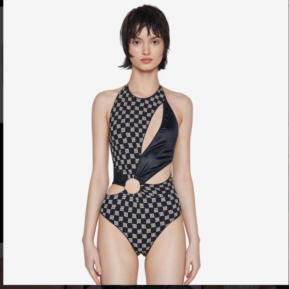 MISBHV Swim Monogram Nina Bodysuit size S